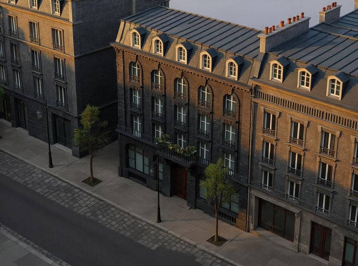 Haussmann Stadthaus render