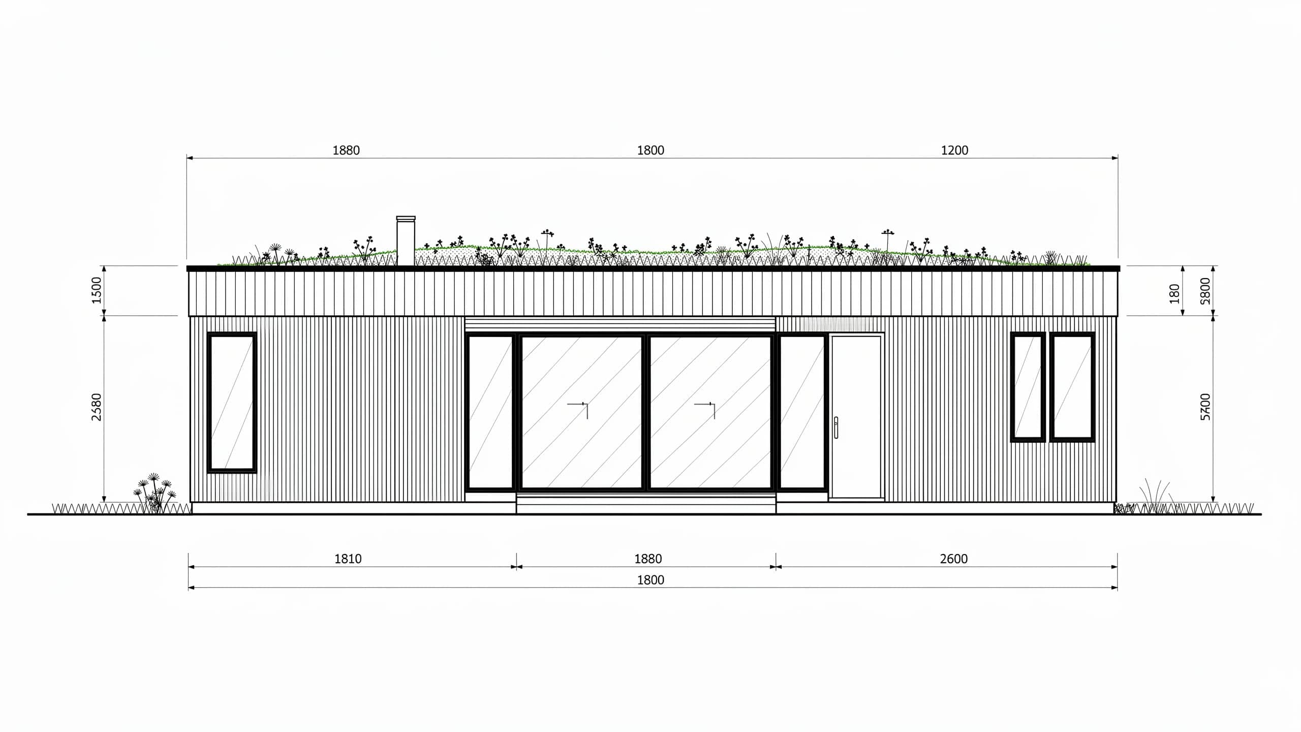 Nordisches Haus elevation