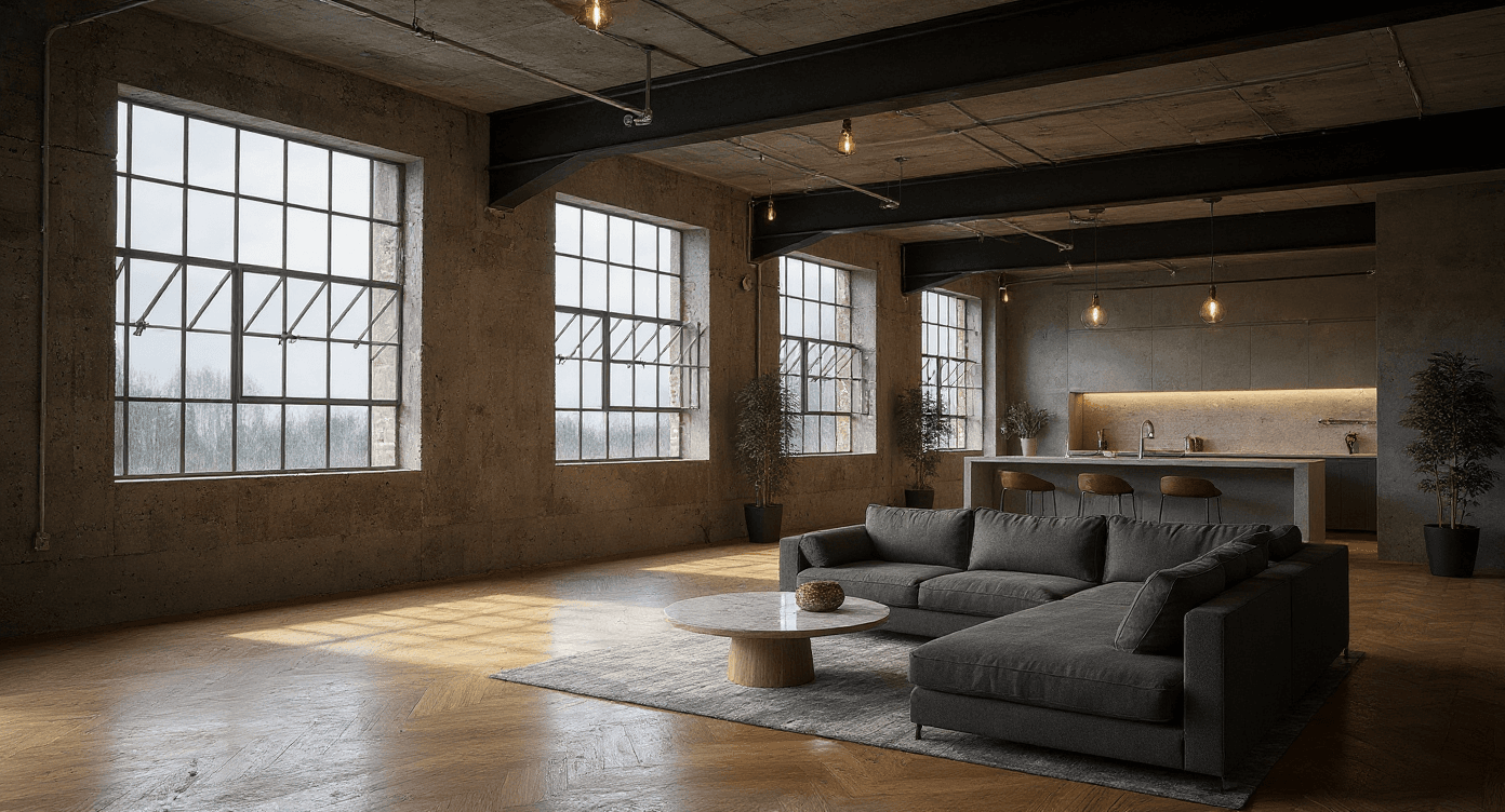 Urbanes Loft render