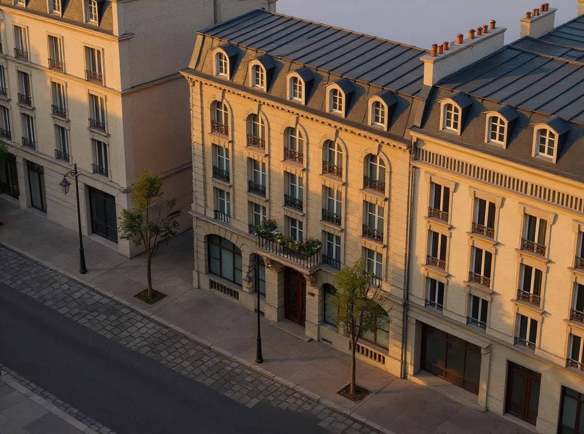 Haussmann-Stadthaus render
