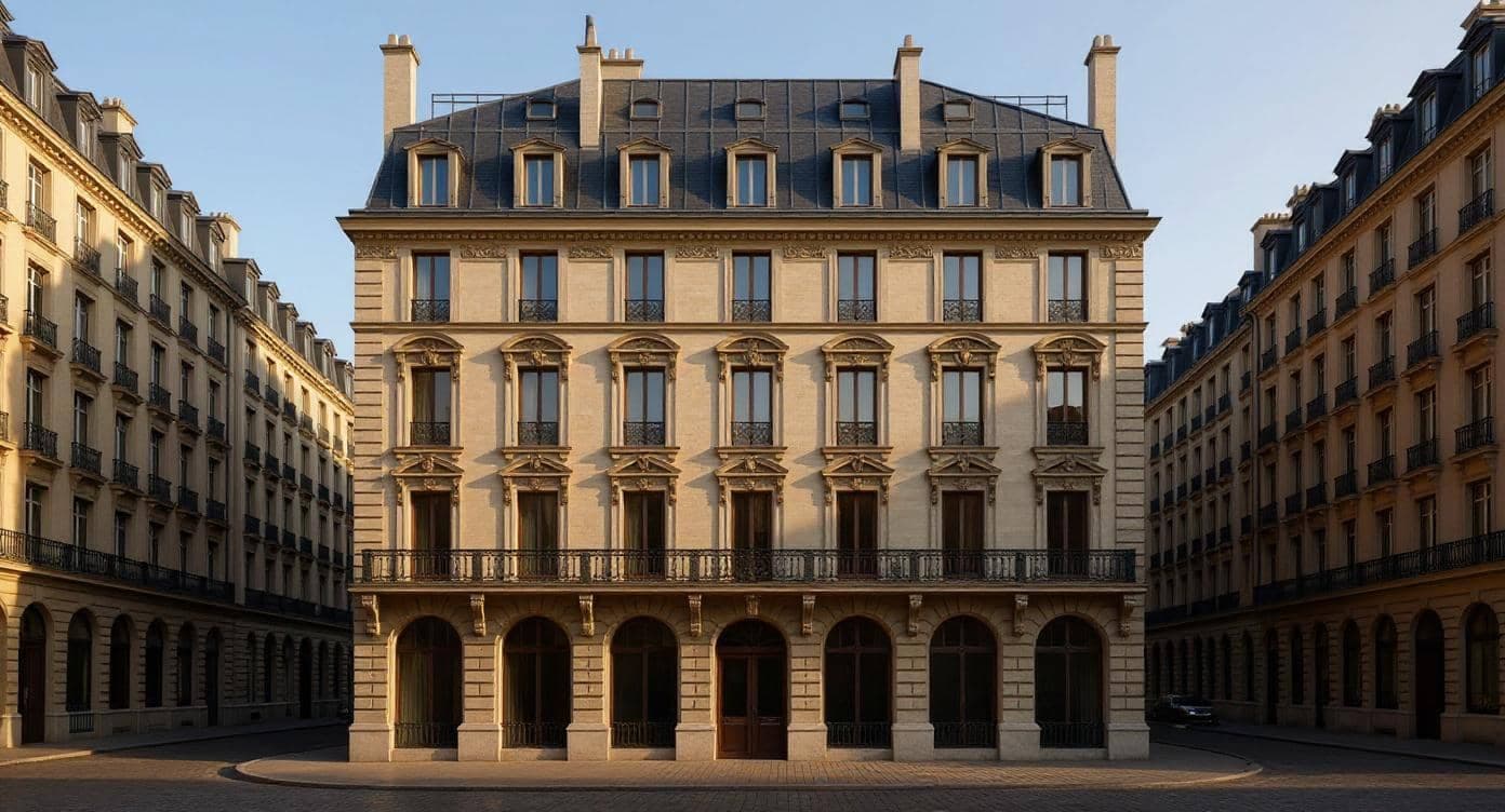 Pariser Stadthaus render